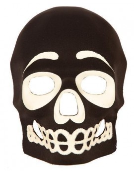 Masque squelette fluo