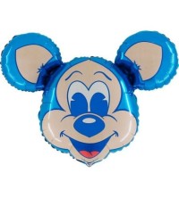 Ballon Aluminium "Mickey" Bleu