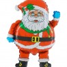 Ballon aluminium père Noel
