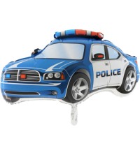 Ballon Aluminium Voiture Police