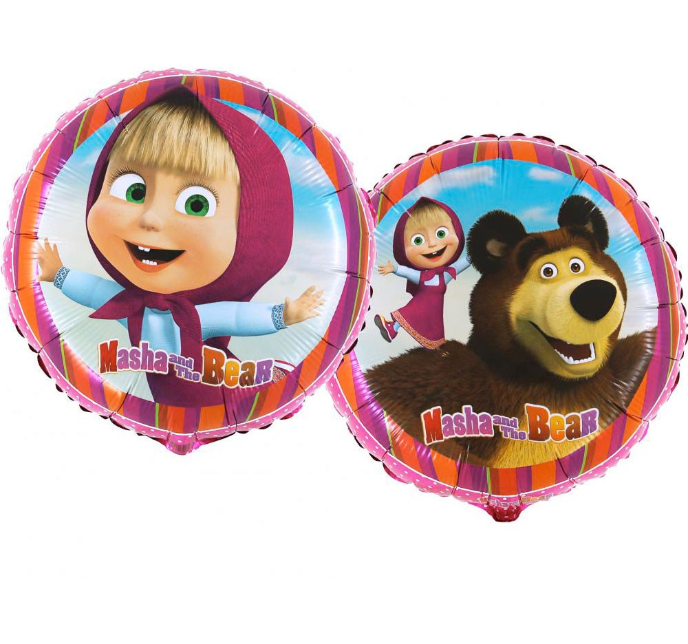 Ballons/Ballon en aluminium Masha & Bear:105cm