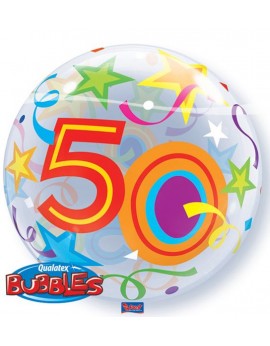 50 brillant stars bubble