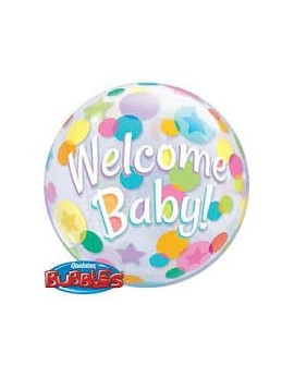 Bubble welcome baby