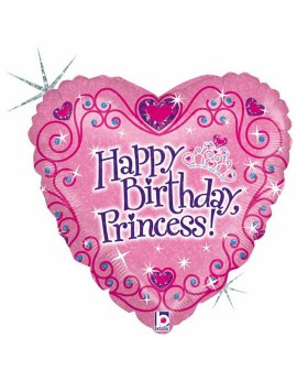 ballon happy birthday princess