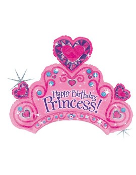 Ballon happy birthday princess