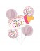 Bouquet de Ballons Biberon Confettis "It's a Boy"