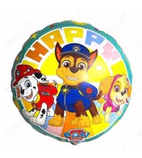 Ballon aluminium Paw Patrol rond