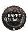 Ballon "Happy Birthday" Confettis