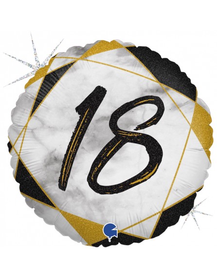 Ballon "16" Marbre