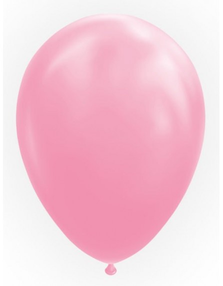 Ballon latex 12'' rose globo par 25