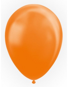 Ballon latex 12'' orange globo par 25