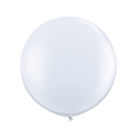 Ballon 3" Blanc