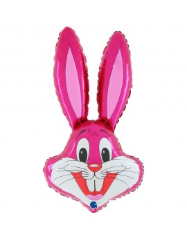 ballon aluminium tête de lapin