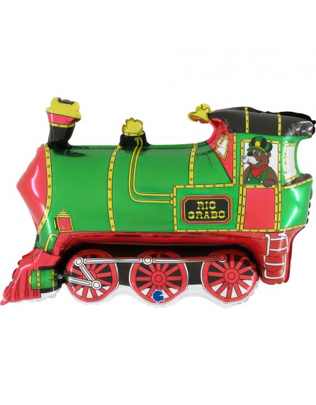 Ballon Aluminium Robot Train