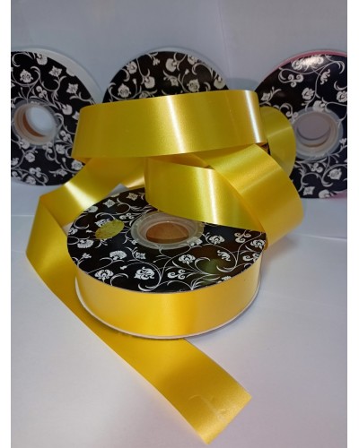 Ruban Lisse Jaune