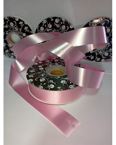 Ruban Lisse Rose