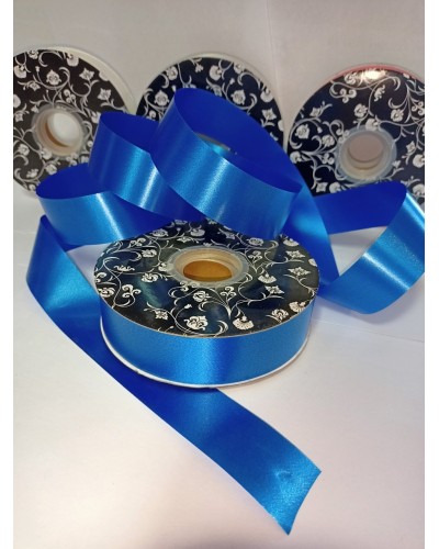 Ruban Lisse Bleu Foncé