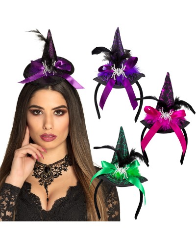 Sert tête couleur araignée divers couleur 